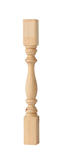Balustraden Pfosten gedrechselt 5 x 5 x 50 cm (102)