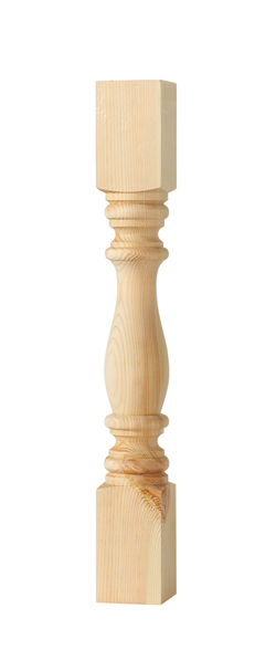 Balustraden Pfosten gedrechselt 6,5 x 6,5 x 50cm (105)