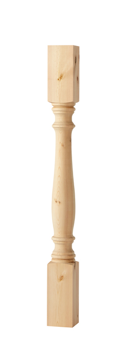 Balustrade / Pfosten gedrechselt  8,5 x 8,5 x 90 cm (111)