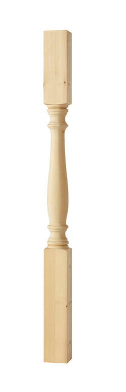 Balustrade / Pfosten gedrechselt 8,5 x 8,5 x 118 cm (112)