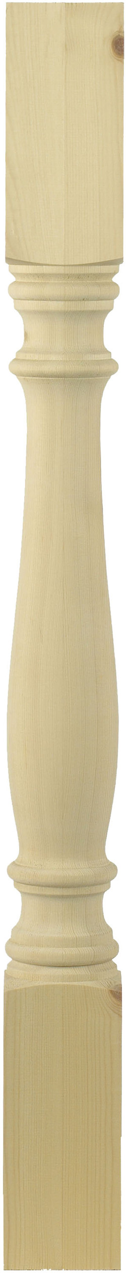 Balustraden Pfosten gedrechselt 8,5 x 8,5 x 70 cm (117)