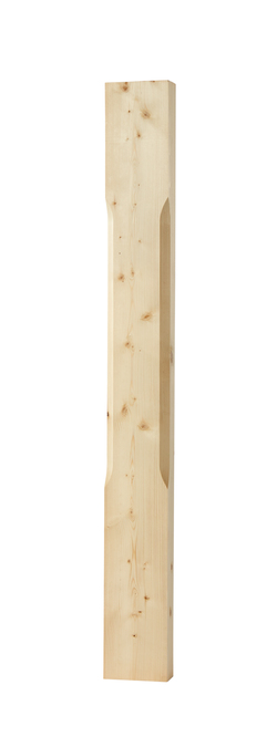 Pfosten phasengefräst 13 x 13 x 118 cm (123)