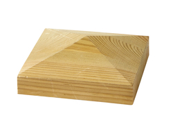 Pyramidenabdeckkappe für Pfosten (120x120mm) druckimprägniert