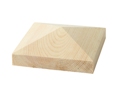 Pyramidenabdeckkappe für Pfosten (145x145mm)