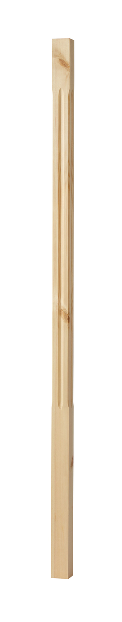 Pfosten nutgefräst 4 x 4 x 118 cm (200)