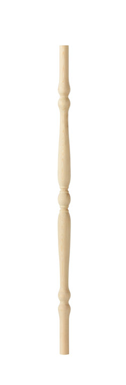 Balustraden Pfosten gedrechselt 4 x 4 x 85 cm (247)