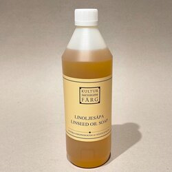 Leinölseife mit Mandelduft (1,0 Liter)