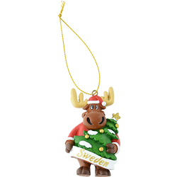 Julgranhänge Tomteälg / Weihnachtselch 3D