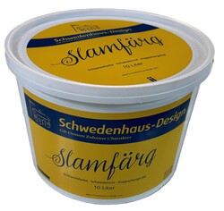 Slamfärg Italien Rot  10 Liter